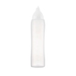 Araven 00557 - Squeeze Dispenser, 34 oz., translucent, with white cap, (Case of 16)