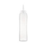 Araven 01379 - Squeeze Dispenser, 34 oz., translucent, with white cap, (Case of 16)