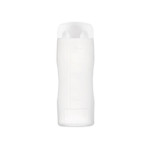 Araven 01380 - Fine Grain Dispenser, 12 oz., translucent, with white cap, (Case of 16)