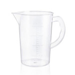 Araven 02365 - Measuring Cup, 2.1 qt., with handle, polypropylene, clear, (Case of 6)