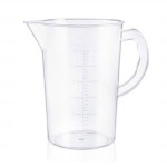 Araven 02366 - Measuring Cup, 3.1 qt., with handle, polypropylene, clear, (Case of 6)