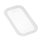 Araven 91814 - Food Storage Lid, GN 1/3 size, silicone, transparent, (Case of 10)