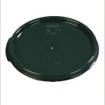 Carlisle 1077108 - Storplus Food Storage Lid, for 2-4 qt. round container, forest green, (Case of 12)