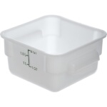 Carlisle 11960PE02 - Food Storage Container, 2 qt., 7-1/8
