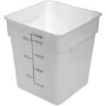 Carlisle 11965PE02 - Food Storage Container, 18 qt., 11-1/8