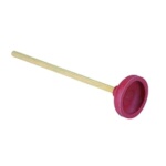 Carlisle 36438600 - Toilet Plunger, force cup suction, 6