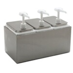Carlisle 38503 - Topping Rail Dispenser, 14-7/16
