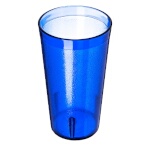 Carlisle 521647 - Tumbler, 16 oz., tapered, textured exterior, SAN, royal blue, (Case of 72)