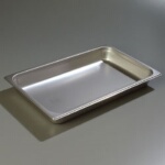 Carlisle 607002 - Steam Table Pan, full size, 8.8 qt., 2-1/2