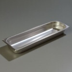 Carlisle 60700HL2 - Steam Table Pan, 1/2 long-size, 3.3 qt., 2-1/2