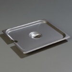 Carlisle 607120CS - Steam Table Pan Cover, 1/2-size, slotted, lift-off, recessed handle, (Case of 6)
