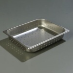Carlisle 607122P - Steam Table Pan, 1/2-size, perforated, 4 qt., 2-1/2