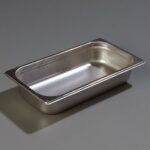 Carlisle 607132 - Steam Table Pan, 1/3-size, 2.6 qt., 2-1/2