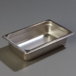 Carlisle 607142 - Steam Table Pan, 1/4-size, 2 qt., 2-1/2