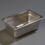 Carlisle 607144 - Steam Table Pan, 1/4-size, 2.8 qt., 4