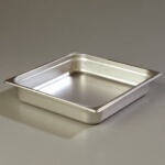 Carlisle 607232 - Steam Table Pan, 2/3-size, 6.5 qt., 2-1/2