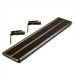 Carlisle 662003 - Food Bar Tray Slide, drop down design, solid, 44