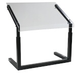 Carlisle 922403 - Portable Sneeze Guard, 24