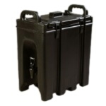 Carlisle LD250N03 - Cateraide Beverage Server, 2-1/2 gallon, insulated, drip-less faucet, black