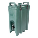 Carlisle LD500N08 - Cateraide Beverage Server, 5 gallon, insulated, drip-less faucet, forest green