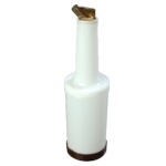 Carlisle PS601N01 - Store 'N Pour Quart Complete, 32 oz., polyethylene, brown