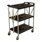 Carlisle SBC152103 - Fold 'N Go Cart, open design, 29-1/2