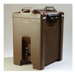 Carlisle XT1000001 - Cateraide XT Beverage Server, 10 gallon, insulated, drip-less faucet, brown