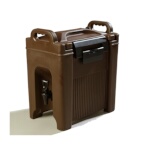 Carlisle XT250001 - Cateraide XT Beverage Server, 2-1/2 gallon, insulated, drip-less faucet, brown