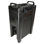 Carlisle XT500003 - Cateraide XT Beverage Server, 5 gallon, insulated, drip-less faucet, black