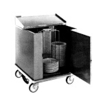 Carter-Hoffmann CD260 - Unheated Dish Storage Cart, rotary design, enclosed type