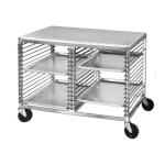 Channel 565/P - Bun Pan Rack, with work top & wire slide, 31-1/2