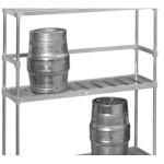 Channel KS142 - Back Stop For Keg Storage Rack, 42