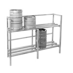 KSR72 Channel Manufacturing - Keg Storage Rack 8 Keg Cap., 55 x 71 x 20 in.