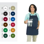 John Ritzenthaler 602BAFH-RD - Bib Apron, 28