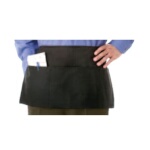 John Ritzenthaler 605PS-BK - Waist Apron, 24
