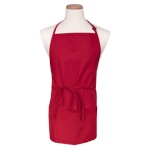 John Ritzenthaler 612BAFH-RD - Bib Apron, 28