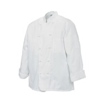 John Ritzenthaler J050-L - Chef's Jacket, large, double breasted, long sleeve, white