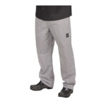 John Ritzenthaler P020HT-XL - Basic Chef's Pants, X-large, baggy, 4 pockets, houndstooth