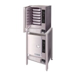 Cleveland (2) 22CGT66.1 - Gas Convection Steamer, double stacked, (6) pan/compartment