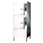 Cleveland 24CEA10.2 - Pressureless Steamer, electric, 2 compartments, (5) pans/compartment capacity