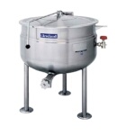 Cleveland KDL30F - Kettle, direct steam, 30-gallon, full jacket, open tri-leg base