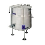 Cleveland KDL60 - Kettle, direct steam, 60-gallon, 2/3 steam jacket, open tri-leg base