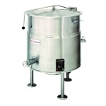 Cleveland KEL25 - Kettle, electric, 25-gallon, 2/3 steam jacket, open tri-leg base