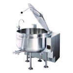 Cleveland KGL60SH - Steam Jacketed Kettle, gas, 60-gallon, full jacket, quad-leg with flanged feet