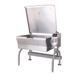 Cleveland SEL40T1 - Tilting Skillet, electric, 40-gallon capacity, bead blasted cooking surface, manual hand tilt
