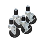 Component Hardware CSTPK-5PES - Caster Pack, 5