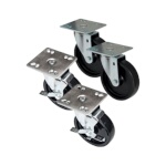 Component Hardware CSTPK-5PUP - Caster Pack, 5