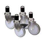 Component Hardware CSTPK-5RES - Caster Pack, 5