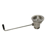 Component Hardware D53-7200 - Twist Handle Waste Outlet, fits 3-1/2