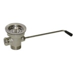 Component Hardware D53-7210 - Twist Handle Waste Outlet, fits 3-1/2